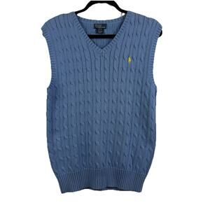 Polo by Ralph Lauren Kids Light Blue Sweater Vest